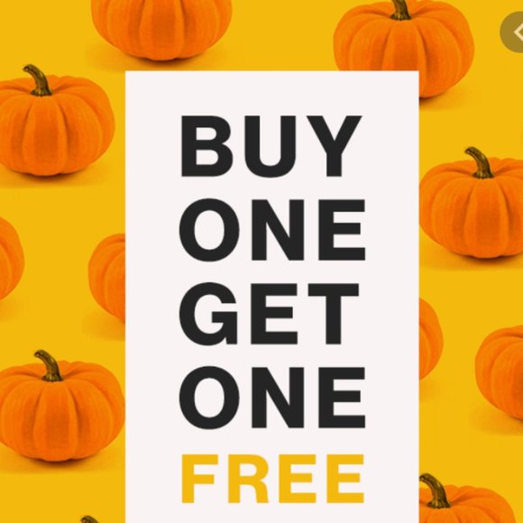 BOGO SALE ON ANYTHING MARKED WITH PUMPKIN EMOJI - Picture 1 of 1